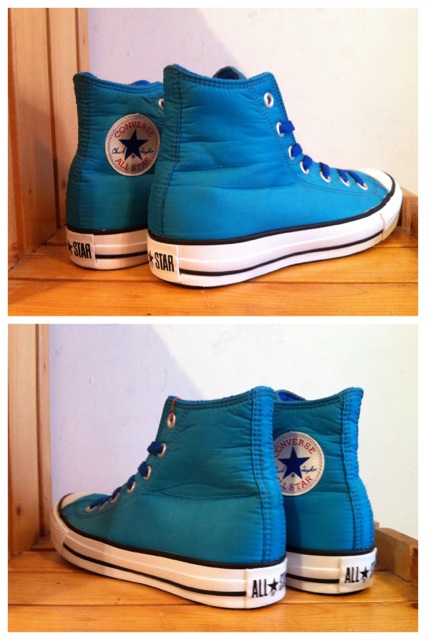 画像: 【27914-887】converse　ALL STAR OUTDOOR-JKT HI　（ブルー）　USED