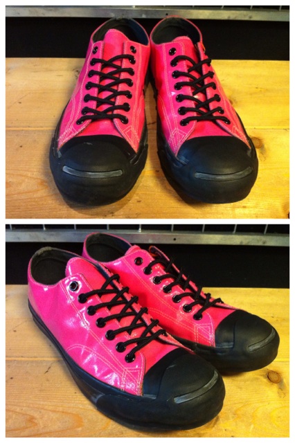 画像: 【28149-908】converse　JACK PURCELL RUBBER-SOLE　（ピンク）　USED