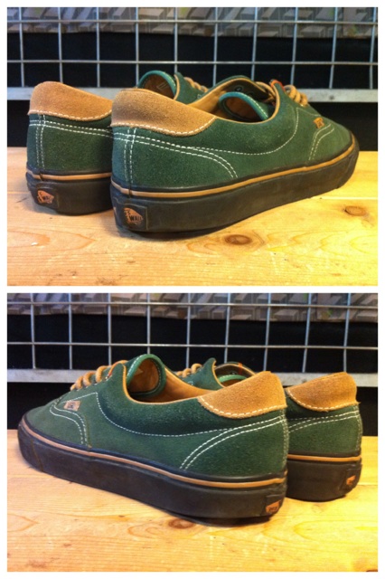 画像: 【28353-939】VANS　ERA SUEDE　（オリーブグリーン/キャメル）　USED