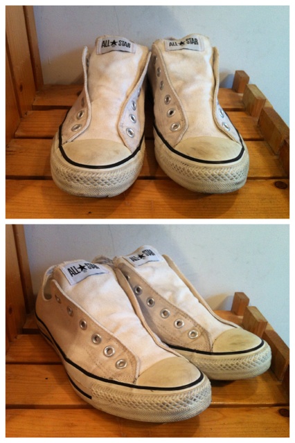 画像: 【28333-942】converse　ALL STAR SLIP III OX　（ホワイト）　USED