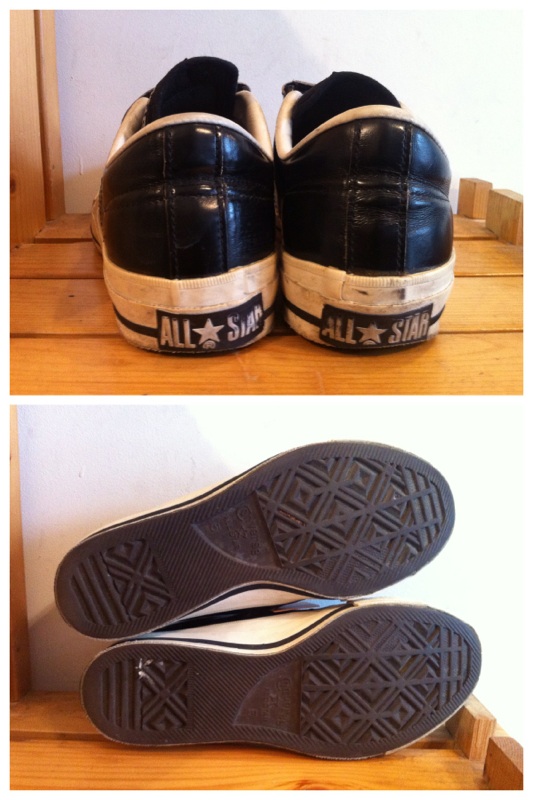 画像: 【28337-943】converse　ONE STAR OX V-3　（ブラック/ホワイト）　USED