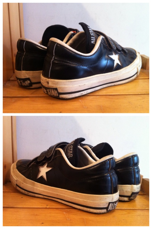 画像: 【28337-943】converse　ONE STAR OX V-3　（ブラック/ホワイト）　USED