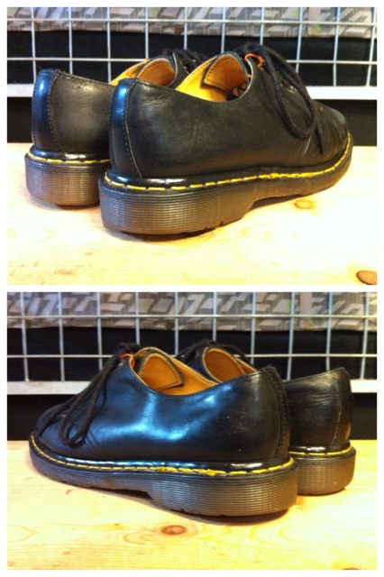 画像: 【28418-966】Dr.Martens　4ホールローカット　（ブラック）　USED