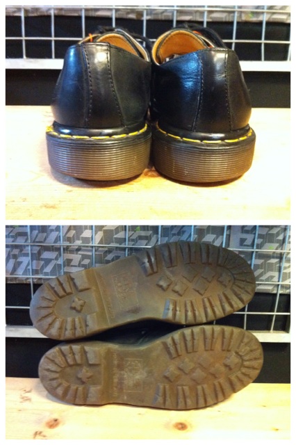 画像: 【28418-966】Dr.Martens　4ホールローカット　（ブラック）　USED