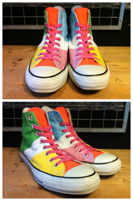 画像: 【28382-974】converse　ALL STAR S-MULTI HI　（マルチ）　USED