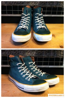 画像: 【28490-992】converse　ALL STAR MOUNTAIN-PARKA HI　（グリーン）　USED