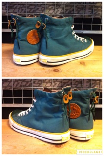 画像: 【28490-992】converse　ALL STAR MOUNTAIN-PARKA HI　（グリーン）　USED