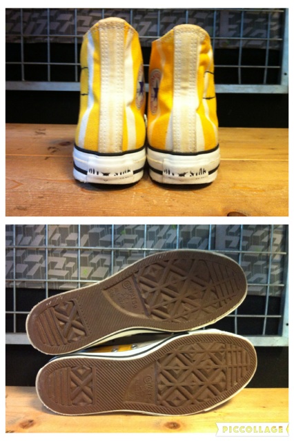 画像: 【28523-999】converse × sunbrela　ALL STAR EAVES HI　（イエロー/ホワイト）　USED