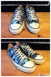 画像: 【06925-1026】converse ALL STAR OX　（ブルーカモ）　USED