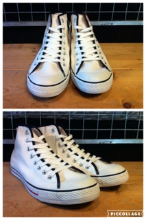 画像: 【28702-1043】converse　CV VALCANIZED PP CANVAS HI　（ホワイト）　新品