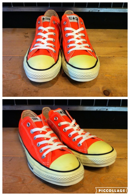 画像: 【28745-1051】converse　ALL STAR OX　（ネオンオレンジ）　新品