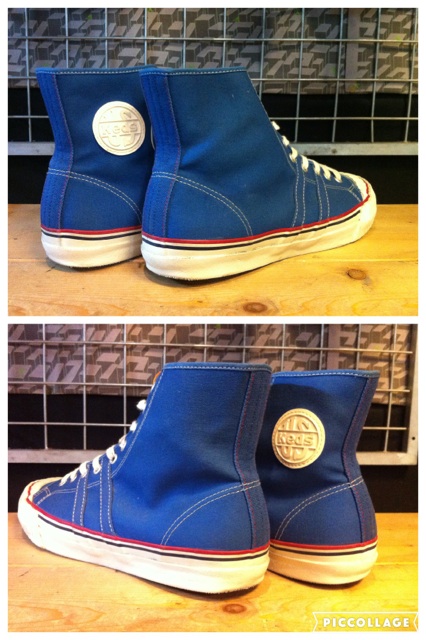 画像: 【28756-1057】US keds　BIG LEAGUER HI　（ブルー）　USED