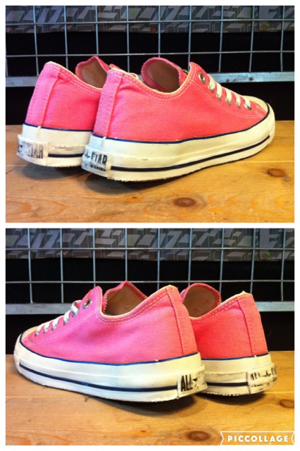 画像: 【28808-1066】converse　ALL STAR OX　（ピンク）　USED