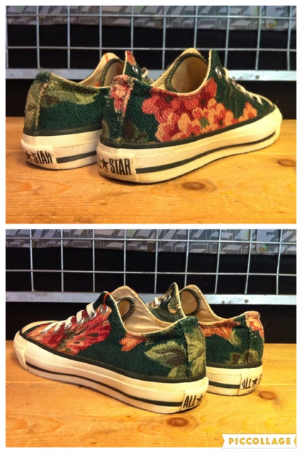 画像: 【28840-1072】converse　ALL STAR OX　（和柄）　USED