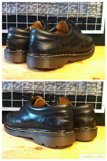 画像: 【28871-1077】Dr.Martens　5ホールローカット　（ブラック）　USED