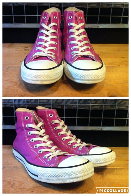 画像: 【28895-1086】converse　ALL STAR HI　（ディーバパープル）　USED