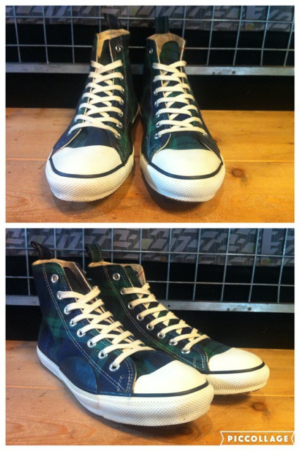 画像: 【28880-1091】converse×L.L.Bean　CAMP SHOES　（グリーンチェック）　USED 