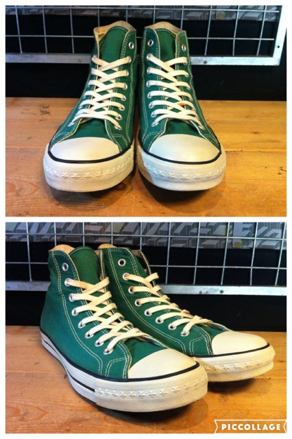 画像: 【28900-1097】converse　ATHLETIC-C HI　（グリーン）　USED 