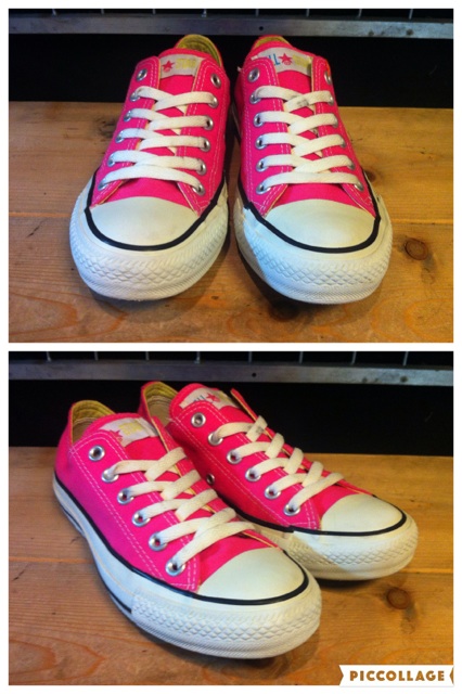 画像: 【28941-1119】converse　ALL STAR VVD OX　（ピンク）　USED