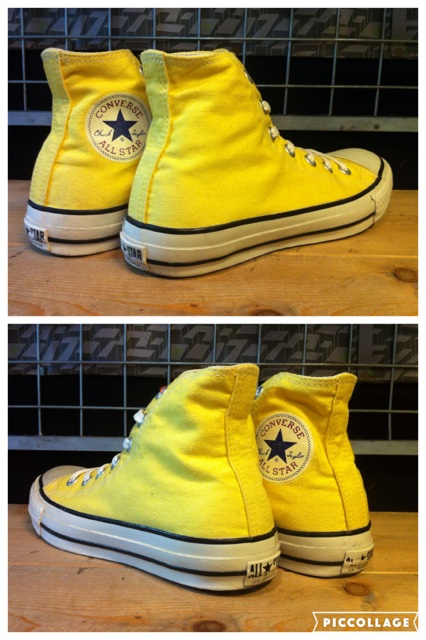 画像: 【28963-1122】converse　ALL STAR COLORS CLASSIC　（イエロー）　USED