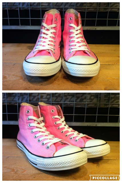 画像: 【28964-1121】converse　ALL STAR HI　（ピンク）　USED