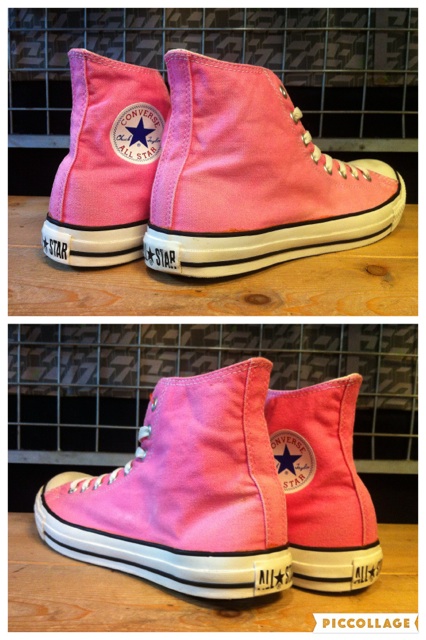 画像: 【28964-1121】converse　ALL STAR HI　（ピンク）　USED