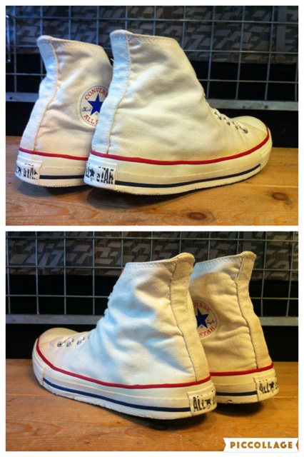 画像: 【28971-1126】converse　ALL STAR HI　（ホワイト）　USED