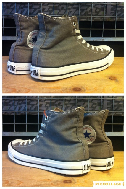 画像: 【29044-1148】converse　ALL STAR HI　（グレー）　USED