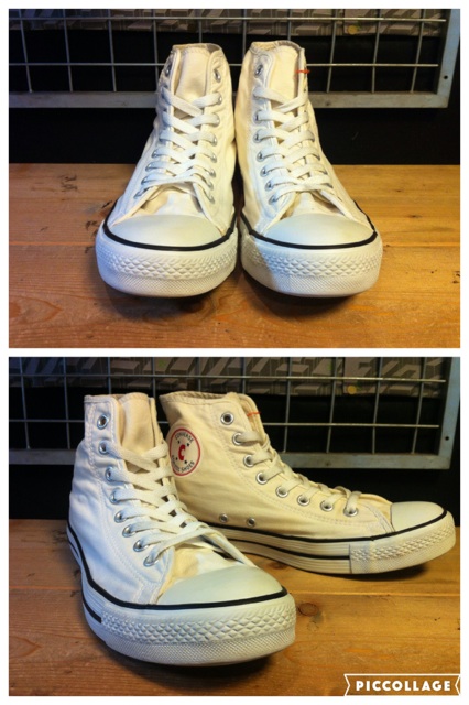 画像: 【29087-1154】converse　ATHLETIC-C HI　（ホワイト）　USED