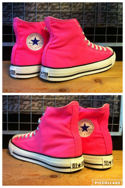 画像: 【29266-1214】converse　ALL STAR HI　（ピンク）　USED