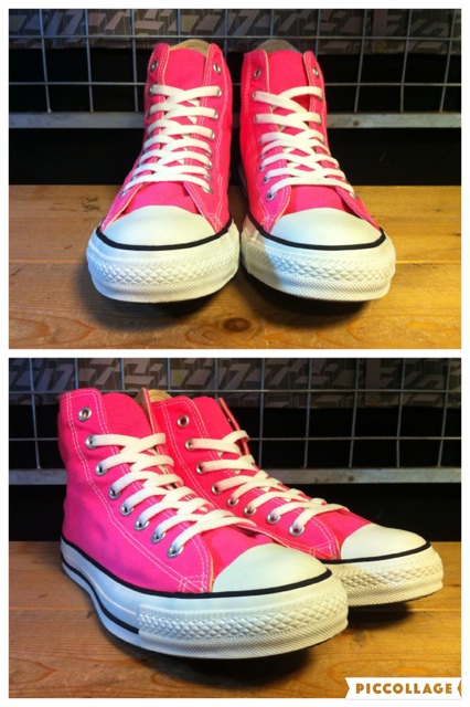 画像: 【29266-1214】converse　ALL STAR HI　（ピンク）　USED