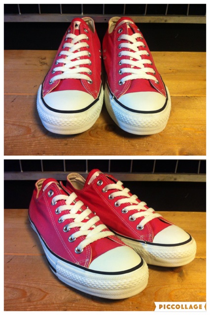 画像: 【29284-1224】converse　ALL STAR OX　（ピンク）　USED