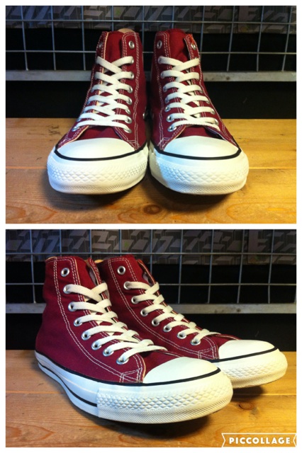 画像: 【29301-1229】converse　ALL STAR COLORS HI　（マルーン）　USED