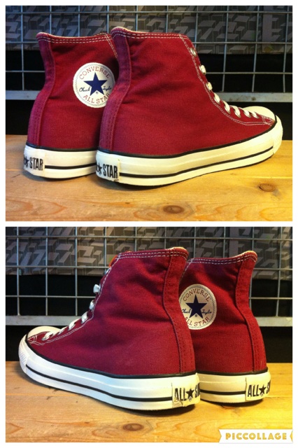 画像: 【29301-1229】converse　ALL STAR COLORS HI　（マルーン）　USED