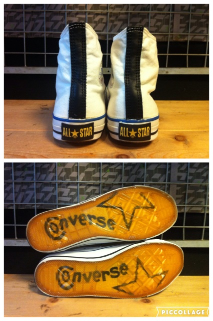 画像: 【29430-1276】converse　ALL STAR HI　（ホワイト）　USED