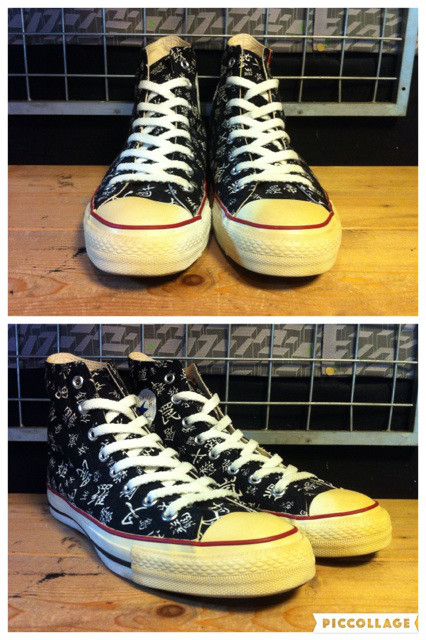 画像: 【29677-1358】converse　ALL STAR KANJI HI　（ブラック）　USED