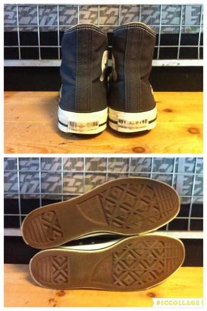 画像: 【29708-1389】converse　ALL STAR HI　（アイアン）　USED