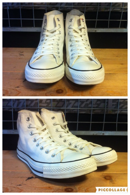 画像: 【30026-1459】converse　ALL STAR HI　（ホワイト）　USED