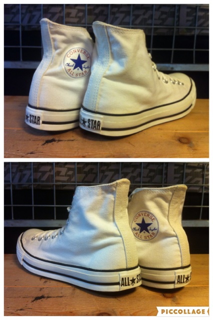 画像: 【30026-1459】converse　ALL STAR HI　（ホワイト）　USED