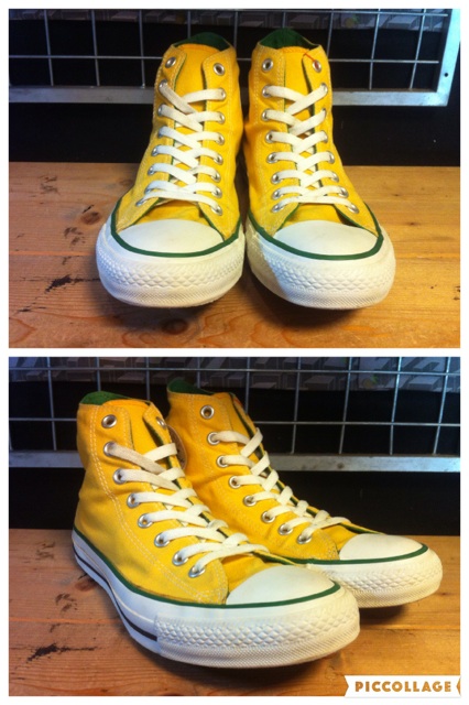 画像: 【30050-1461】converse　ALL STAR AC HI　（イエロー）　USED