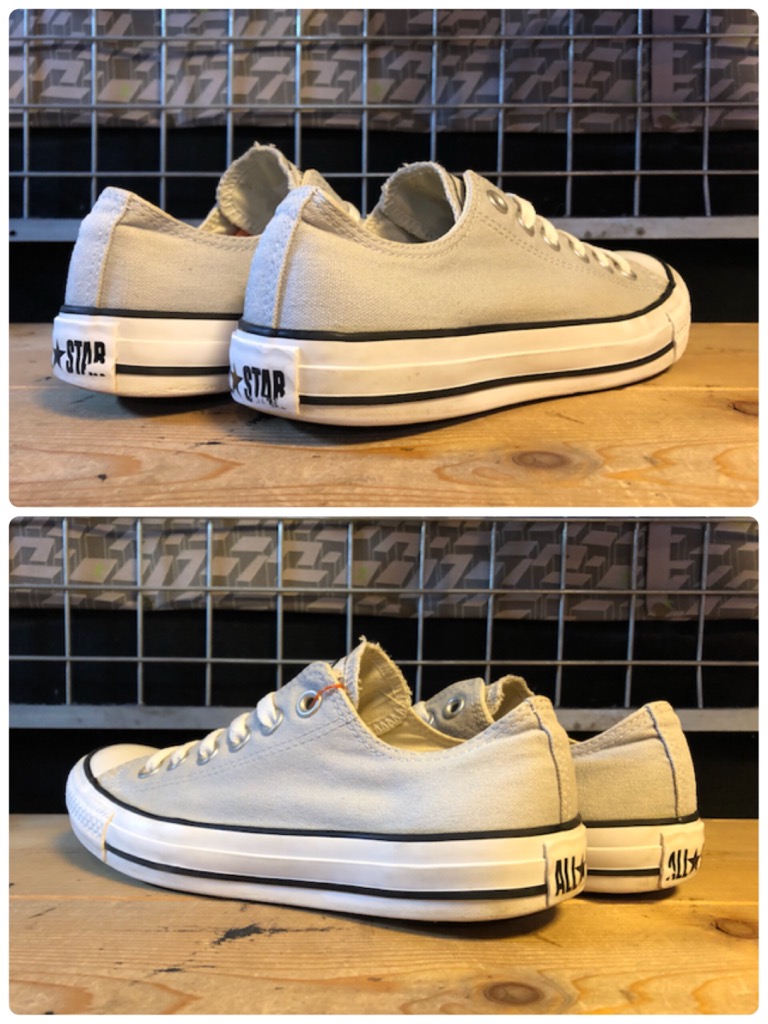 画像: 【31453-1802】converse　ALL STAR OX　（ライトグレー）　USED