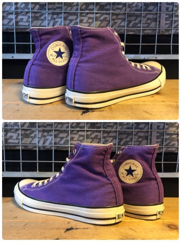 画像: 【31471-1803】converse　ALL STAR COLORS CLASSIC HI　（パープル）　USED