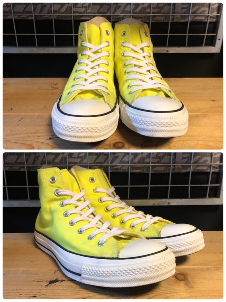 画像: 【31516-1808】converse　ALL STAR HI　（イエロー）　USED