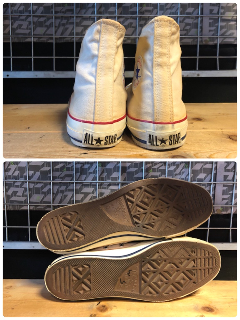 画像: 【31507-1813】converse　ALL STAR HI　（ホワイト）　USED 