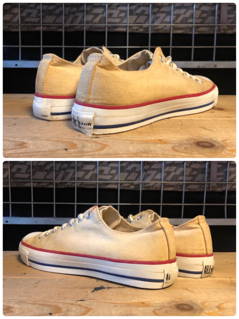 画像: 【31510-1814】converse　ALL STAR OX　（ホワイト）　USED 