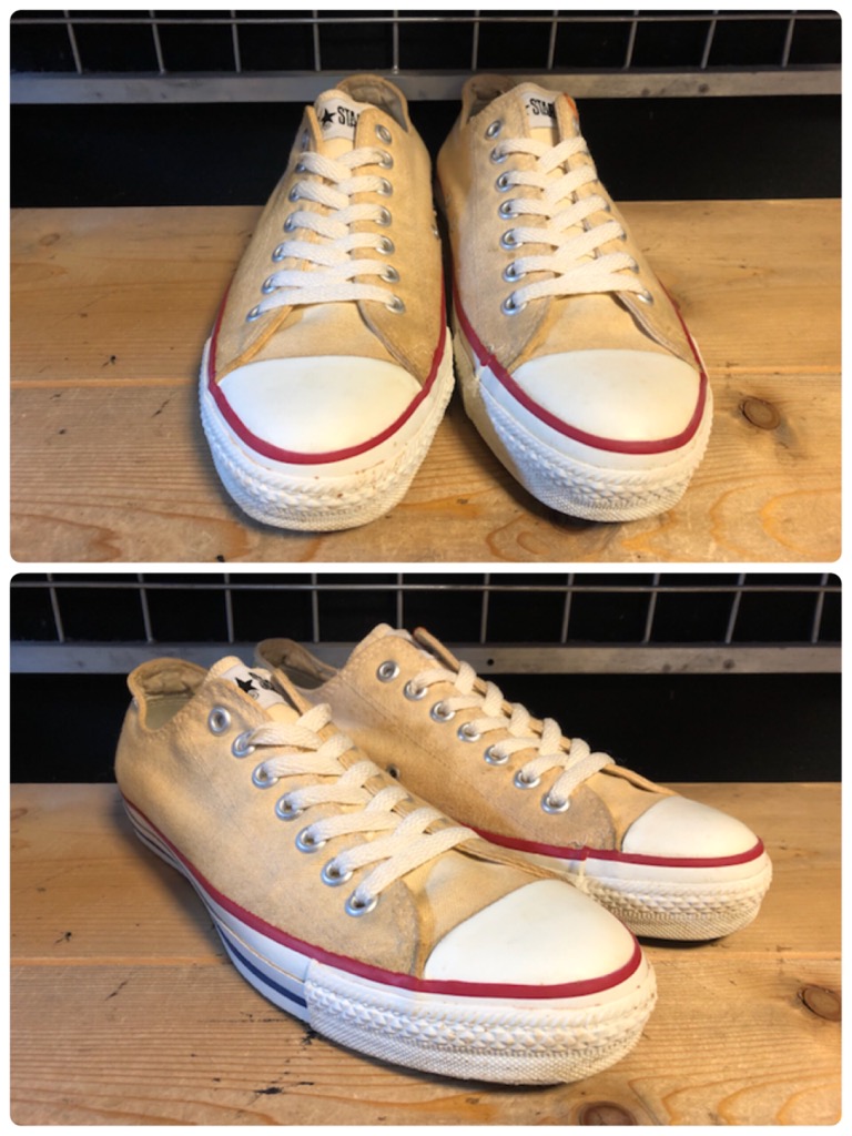 画像: 【31510-1814】converse　ALL STAR OX　（ホワイト）　USED 