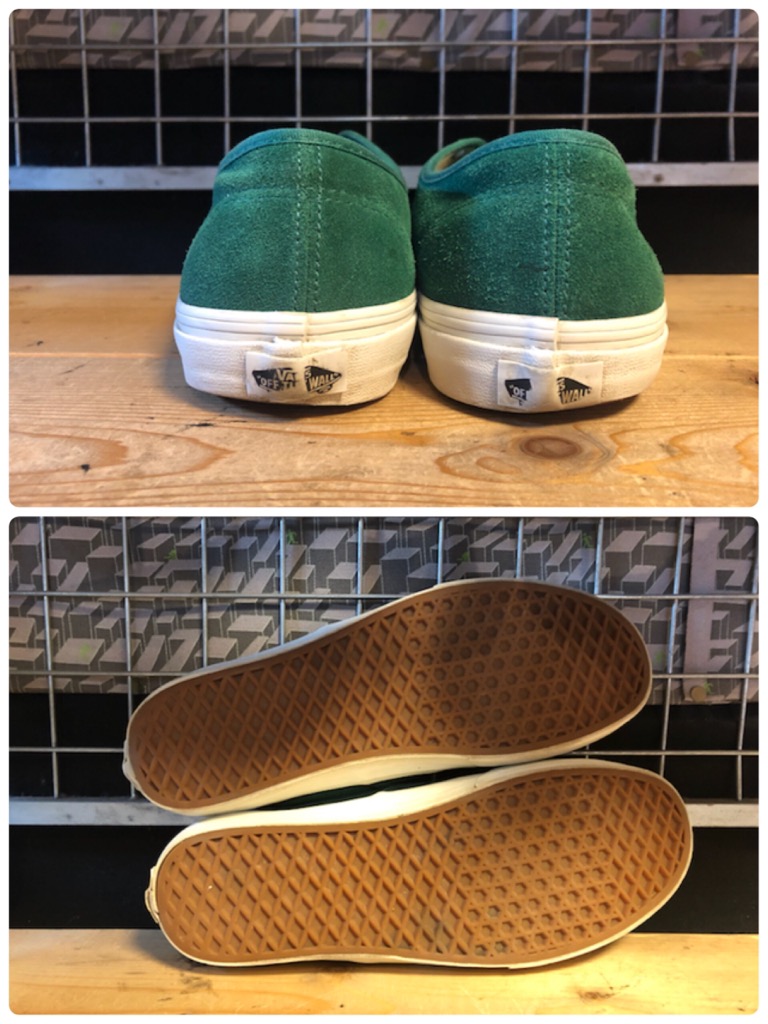 画像: 【31527-1835】VANS　AUTHENTIC　（グリーン）　USED 