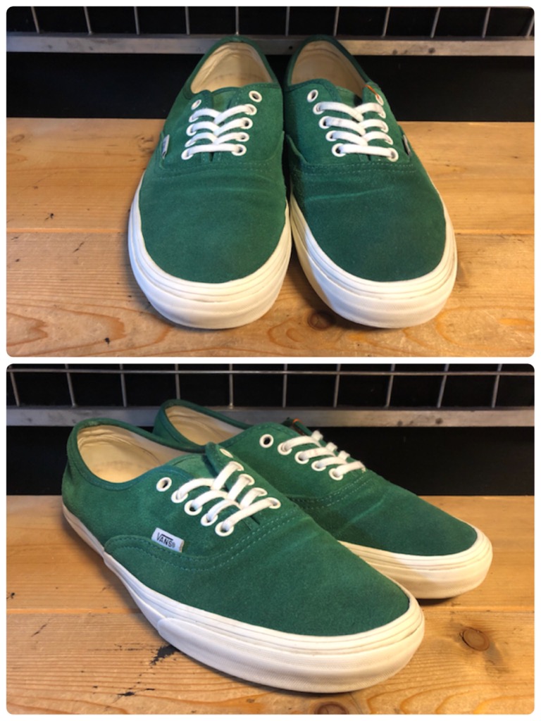 画像: 【31527-1835】VANS　AUTHENTIC　（グリーン）　USED 