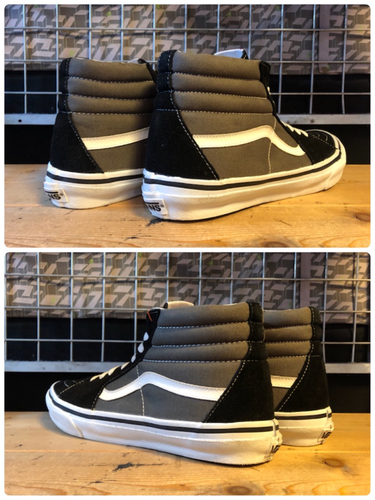 画像: 【31382-1833】VANS　SK8-HI　（グレー/ブラック）　USED 