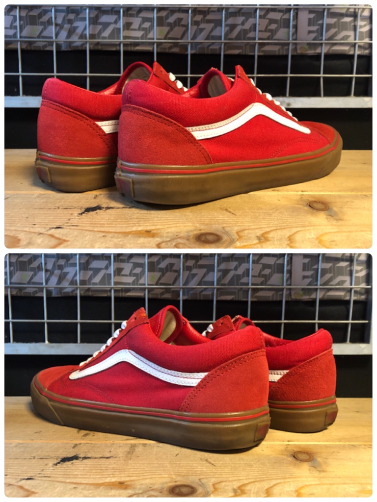 画像: 【31564-1834】VANS　OLD SKOOL　（レッド/ホワイト/ガム）　USED 